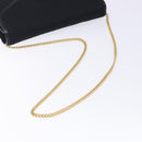 Christian Dior Trotter Canvas Chain Shoulder Bag Black Gold Auth 132040-7