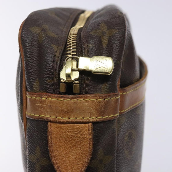 LOUIS VUITTON Monogram Compiegne 28 Clutch Bag M51845 LV Auth 132051