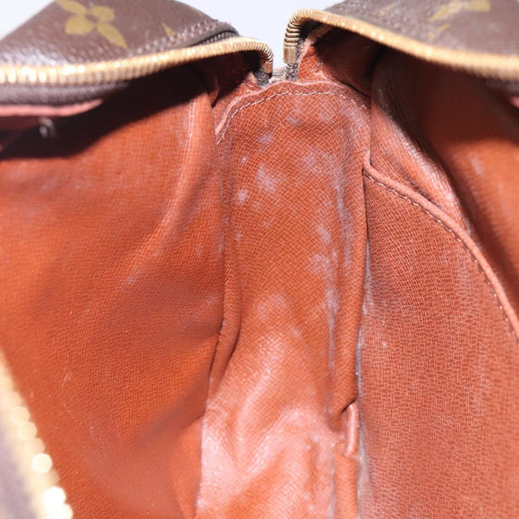 LOUIS VUITTON Monogram Compiegne 28 Clutch Bag M51845 LV Auth 132051