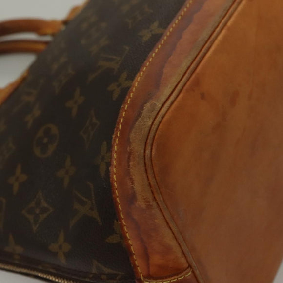 LOUIS VUITTON Monogram Alma Hand Bag M51130 LV Auth 132052
