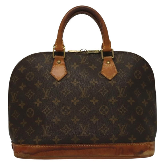 LOUIS VUITTON Monogram Alma Hand Bag M51130 LV Auth 132052