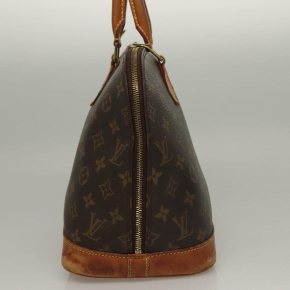 LOUIS VUITTON Monogram Alma Hand Bag M51130 LV Auth 132052