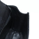 CHANEL Matelasse Shoulder Bag Lamb Skin Black Gold CC Auth 132061V-19