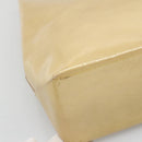 LOUIS VUITTON Monogram Vernis Reade MM Hand Bag Beige M91141 LV Auth 132069-14