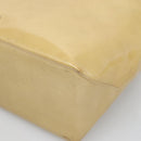 LOUIS VUITTON Monogram Vernis Reade MM Hand Bag Beige M91141 LV Auth 132069-15