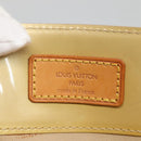 LOUIS VUITTON Monogram Vernis Reade MM Hand Bag Beige M91141 LV Auth 132069-17
