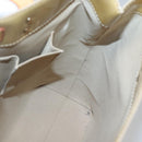 LOUIS VUITTON Monogram Vernis Reade MM Hand Bag Beige M91141 LV Auth 132069-18