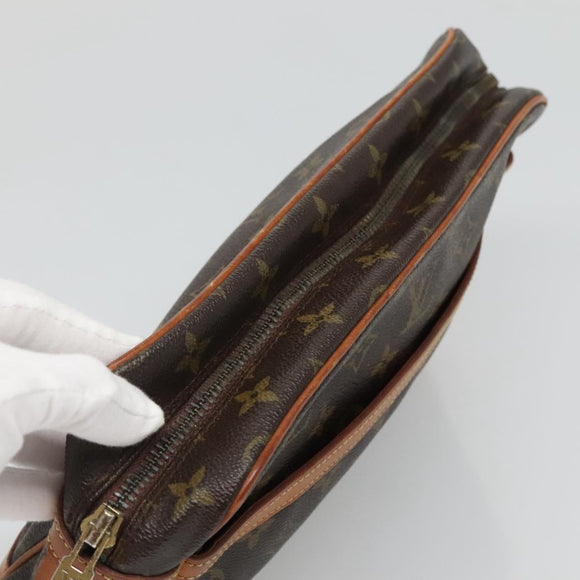 LOUIS VUITTON Monogram Compiegne 28 Clutch Bag M51845 LV Auth 132072