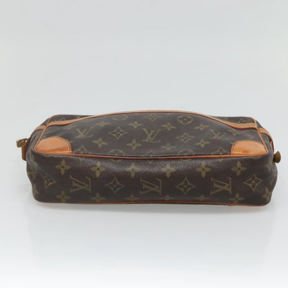 LOUIS VUITTON Monogram Compiegne 28 Clutch Bag M51845 LV Auth 132072