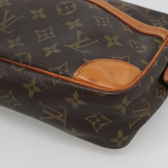 LOUIS VUITTON Monogram Compiegne 28 Clutch Bag M51845 LV Auth 132072