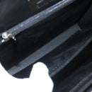 GIVENCHY Hand Bag Leather Black Auth 132077-17