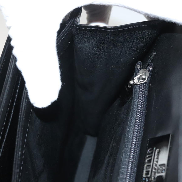 GIVENCHY Hand Bag Leather Black Auth 132077
