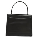 GIVENCHY Hand Bag Leather Black Auth 132077-3