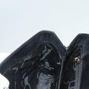 Salvatore Ferragamo Gancini Hand Bag Leather Black Gold Auth 132079-21