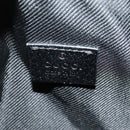 GUCCI GG Canvas Hand Bag Black 124542 Auth 132081-10