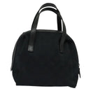 GUCCI GG Canvas Hand Bag Black 124542 Auth 132081-2