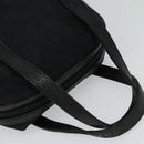 GUCCI GG Canvas Hand Bag Black 124542 Auth 132081-6