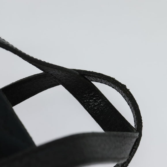 GUCCI GG Canvas Hand Bag Black 124542 Auth 132081