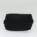 GUCCI GG Canvas Hand Bag Black 124542 Auth 132081-5