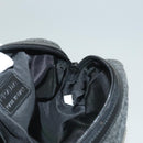 PRADA Pouch Wool Black Auth 132085-18