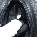 PRADA Pouch Wool Black Auth 132085-12