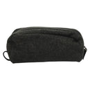 PRADA Pouch Wool Black Auth 132085-2
