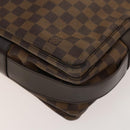 LOUIS VUITTON Damier Ebene Naviglio Shoulder Bag N45255 LV Auth 132103-10