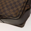 LOUIS VUITTON Damier Ebene Naviglio Shoulder Bag N45255 LV Auth 132103-12