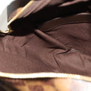 LOUIS VUITTON Damier Ebene Naviglio Shoulder Bag N45255 LV Auth 132103-19