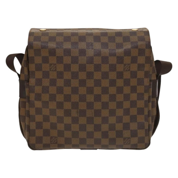 LOUIS VUITTON Damier Ebene Naviglio Shoulder Bag N45255 LV Auth 132103