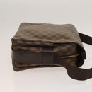 LOUIS VUITTON Damier Ebene Naviglio Shoulder Bag N45255 LV Auth 132103-4