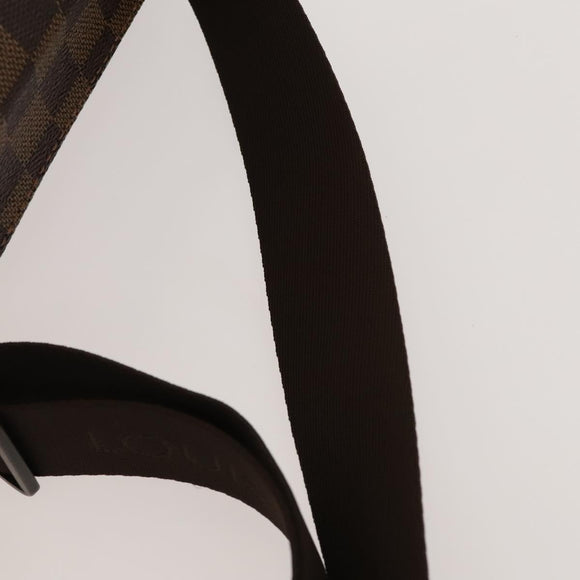 LOUIS VUITTON Damier Ebene Naviglio Shoulder Bag N45255 LV Auth 132103