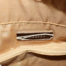 BURBERRY Nova Check Tote Bag Canvas Beige Silver Auth 132111-10