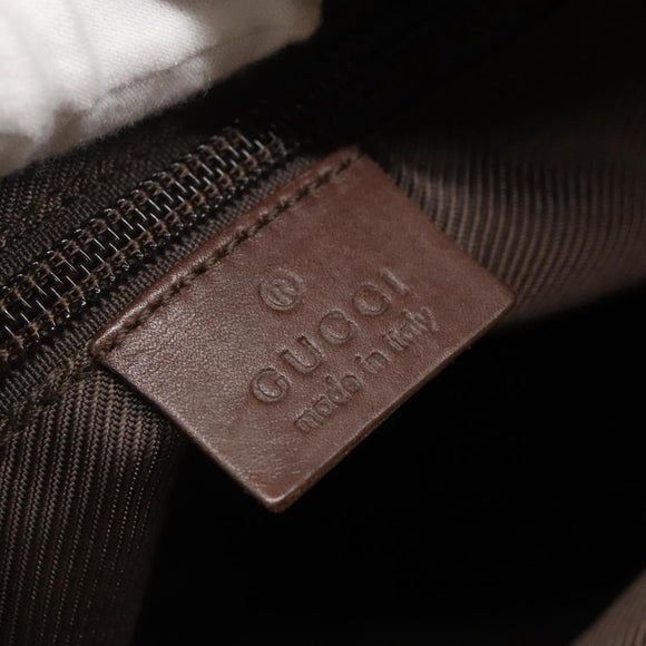 GUCCI GG Canvas Tote Bag Beige 019 0402 Auth 132112