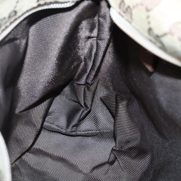 GUCCI GG Canvas Tote Bag Beige 019 0402 Auth 132112