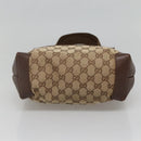 GUCCI GG Canvas Tote Bag Beige 019 0402 Auth 132112-5