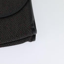 SAINT LAURENT Shoulder Bag PVC Gray Gold Auth 132120-9