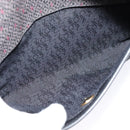 SAINT LAURENT Shoulder Bag PVC Gray Gold Auth 132120-21