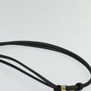 SAINT LAURENT Shoulder Bag PVC Gray Gold Auth 132120-8