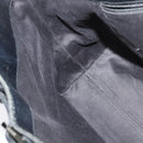 GUCCI GG Canvas Hand Bag Black Silver 106251 214397 Auth 132133-19