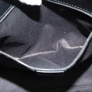 GUCCI GG Canvas Hand Bag Black Silver 106251 214397 Auth 132133-11