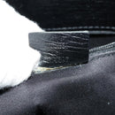 GUCCI GG Canvas Hand Bag Black Silver 106251 214397 Auth 132133-12