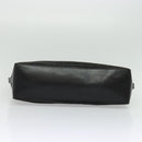 GUCCI GG Canvas Hand Bag Black Silver 106251 214397 Auth 132133-5