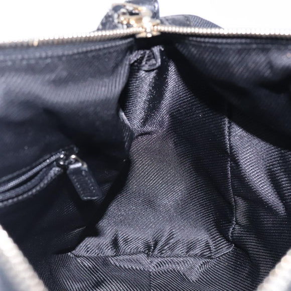 GUCCI GG Canvas Shoulder Bag Black Gold 000 0851 3754 Auth 132140