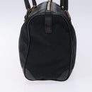 GUCCI GG Canvas Shoulder Bag Black Gold 000 0851 3754 Auth 132140-3