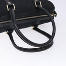 GUCCI GG Canvas Shoulder Bag Black Gold 000 0851 3754 Auth 132140-7