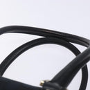 GUCCI GG Canvas Shoulder Bag Black Gold 000 0851 3754 Auth 132140-8