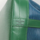 LOUIS VUITTON Epi Noe Shoulder Bag Bicolor Green Blue M44044 LV Auth 132146-17