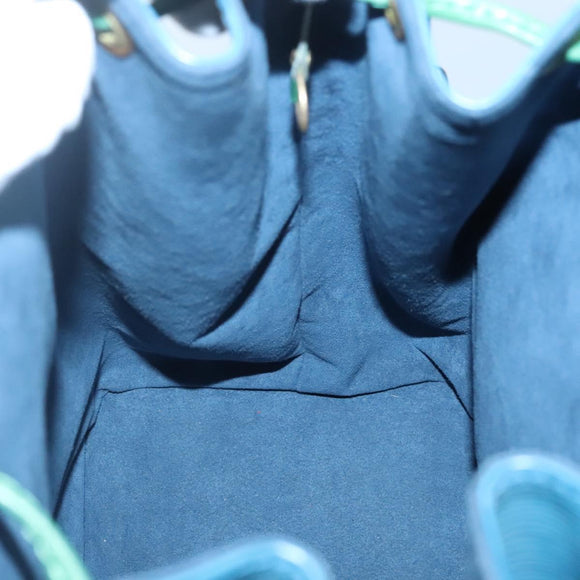 LOUIS VUITTON Epi Noe Shoulder Bag Bicolor Green Blue M44044 LV Auth 132146