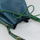 LOUIS VUITTON Epi Noe Shoulder Bag Bicolor Green Blue M44044 LV Auth 132146-6